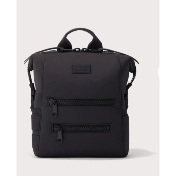 Dagne Dover Indi Neoprene Diaper Backpack Large - Onyx Blacka deep black $230 - Picture 1 of 15